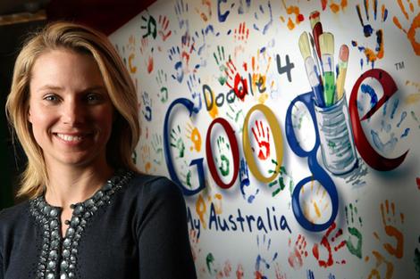 Google vice-president Marissa Mayer in Sydney last week.