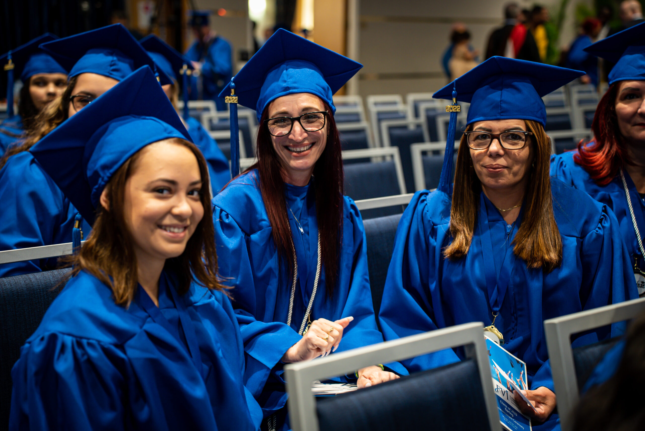 A group of students at FVI graduation