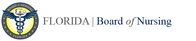 Florida board of nursing logo accredited nursing program in florida