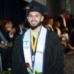 nursing graduate student during graduation
